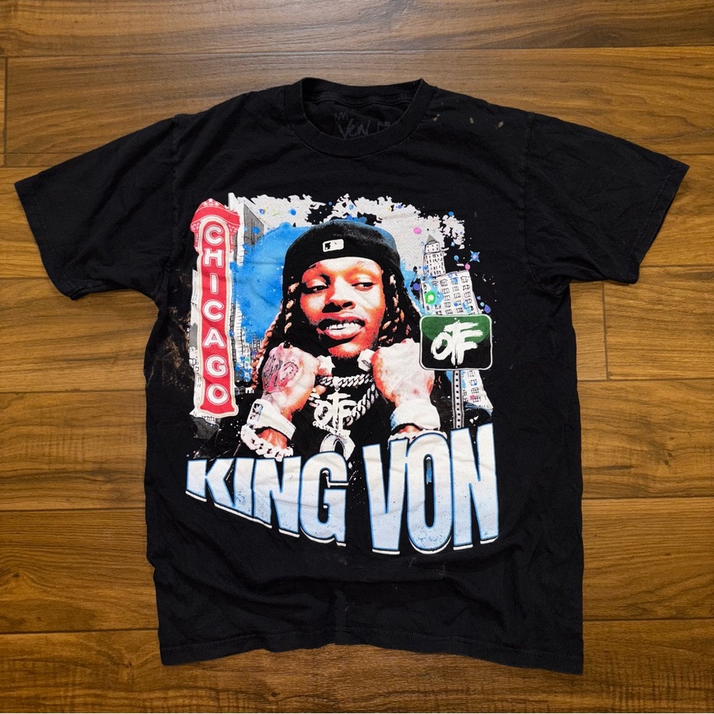 Black King Von Graphic Tee